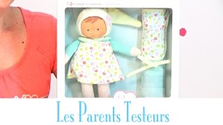 Test Coffret poupée et couverture Corolle  Les Parents Testeurs [upl. by Sanoj]