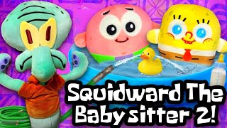 Squidward The Babysitter 2  Spongebob and Friends [upl. by Aedrahs911]