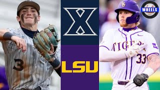 Xavier vs 3 LSU Highlights Game 2  2024 College Baseball Highlights [upl. by Lantha369]