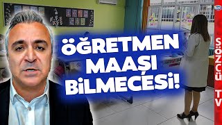 Özgür Erdursun Öğretmen Maaşı Bilmecesini Anlattı İşte Zamlı Öğretmen Maaşları [upl. by Barolet]