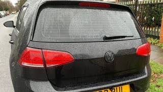 Volkswagon Golf Mk7 Water In BootTailgate Problem Resolved [upl. by Williamson]