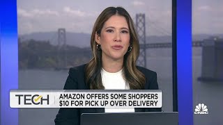 Amazon is incentivising customers to pick up their orders with a 10 offer [upl. by Girovard571]