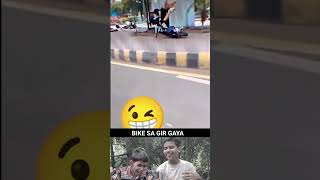 Gari sa gir kar gar chir gaya 😱trending funny reaction [upl. by Tterag]