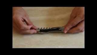 Chateau Laguiole Corkscrew  Black Horn Video  Wineware [upl. by Jun]