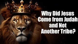 Why Jesus descended from the tribe of Judah rather than another son of Jacob [upl. by Sadella403]