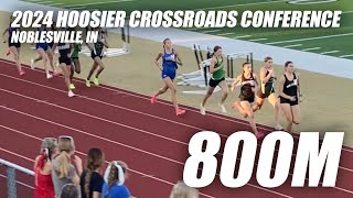 2024 Hoosier Crossroads Conference  Girls 800M  Summer Rempe [upl. by Flanders]