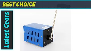 Portable Blue Manual Hand Crank Generator  20W High Power Dynamo Charger [upl. by Theresa]