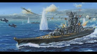 Classic Duels  US Navy carrier aircraft vs Musashi amp Yamato [upl. by Scrivings18]