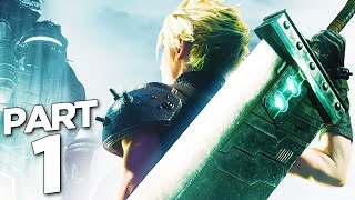 FINAL FANTASY 7 REMAKE Walkthrough Gameplay Part 1  INTRO FF7 REMAKE [upl. by Robi]