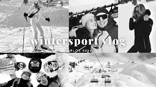 WINTERSPORT VLOG ⛷️ apres skiën in Gerlos ❄️🥂 vakantie met vrienden ☁️ Esmée Geel [upl. by Lundquist]