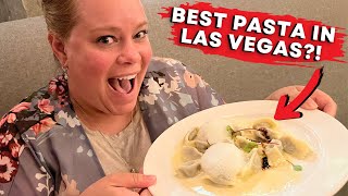 NEW Trying Matteo’s Homemade Pasta at the Venetian in Las Vegas 2024 [upl. by Esinaj]