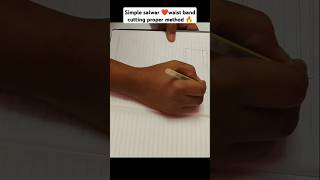 Simple Salwar Cutting ❤️Very Easy Method For🌀 Beginners in Tamil🔥fashion tailoring viralvideo [upl. by Bernardo]