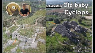 Proof 1000 years Older Cyclopean Buildings  In Greece [upl. by Lowis]