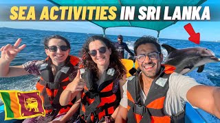 Dolphins and snorkeling in Sri Lanka  Trincomalee [upl. by Carilla]