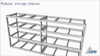 Modular shelving solution for storage systems [upl. by Eidda478]