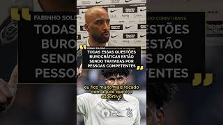 FABINHO SOLDADO FALA SOBRE O TRANSFER BAN SOFRIDO PELO CORINTHIANS [upl. by Ikik]