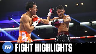 Omar Rosario Returns to Action with Devastating KO of JJ Mariano  FIGHT HIGHLIGHTS [upl. by Iolande311]