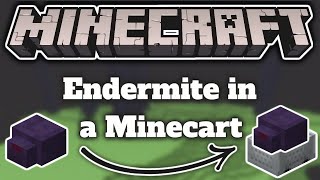 How to Trap an Endermite in a Minecart 117 [upl. by Innes]