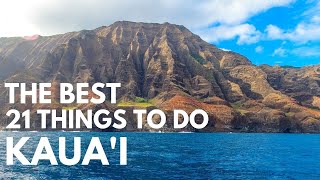 21 Things to Do Around Kauai Hawaii  Two residents share their favorite things to do on Kauai [upl. by Oludoet]