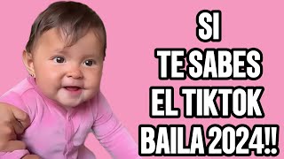 SI TE SABES EL TIKTOK BAILA 2024 💜🧸 [upl. by Yeo]