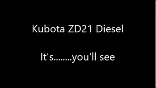 ZD21 Diesel ZeroTurn Review [upl. by Notaek105]