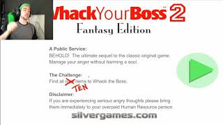 jacksepticeye plays Whack Your Boss 2 fantasy Edition best moments [upl. by Lupe]