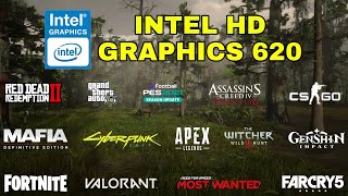 i3 7020U Intel HD Graphics 620 Gaming Test  2021 [upl. by Bbor]