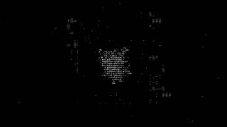 The Universe of ASCII Built with Threejs library threejs glsl graphicsprogramming gamedev [upl. by Amjan]