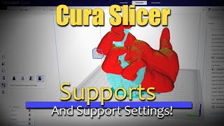 Cura Support Tutorial  Support Tips and Tricks [upl. by Haram306]