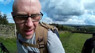 Pendle hill from Barley car park wild walk plus a Birthday Surprise [upl. by Simonetta570]