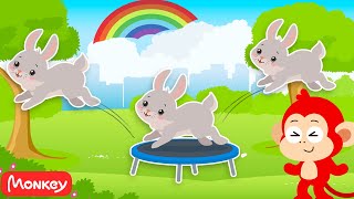 Bunny Bunny Hop Hop Song 🐇 bunnyhop HopSong KidsSongs NurseryRhymes DanceAndSing animalsongs [upl. by Llenaj]