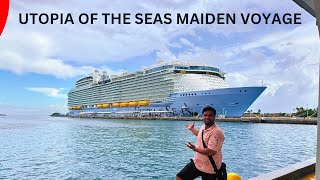 ₹95000 Per Person UTOPIA OF THE SEAS CRUISE SHIP TOUR  WORLD’S 2nd LARGEST CRUISE ROYAL CARIBBEAN [upl. by Irrac561]