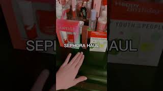 SEPHORA HAUL preppyyyskincareskincareproductspreppyproductsmakeuppreppyhaul [upl. by Aixela]