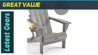 Ciokea Adirondack Chair The Ultimate Outdoor Companion [upl. by Akiraa]