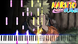 Master the Melancholy Hokage Funeral Piano Tutorial [upl. by Ruskin333]