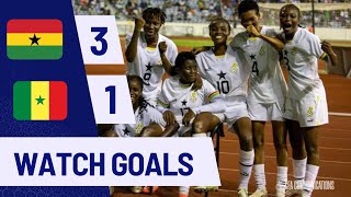 GHANA VS SENEGAL31GOALSampHIGHLIGHTSALL AFRCA GAMES [upl. by Kiki796]