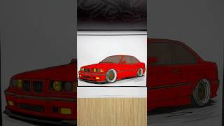 E36 coloringbook carcoloringbook bmw bhpfactory coloringworld [upl. by Ttocs]