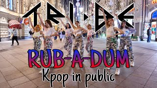 KPOP IN PUBLIC RUSSIA ONE TAKE TRIBE  RUBADUM dance cover by Patata Party [upl. by Fisuoy]