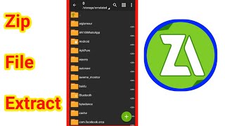 How to extract any rar file using Zarchiver [upl. by Eelyac]