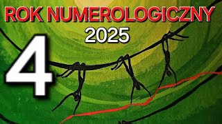 4️⃣ROK NUMEROLOGICZNY 2025⭐wibracja4️⃣  tarot czytanie tarota horoskop TarotEsme [upl. by Meador]