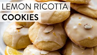 Lemon Ricotta Cookies  Sallys Baking Recipes [upl. by Ijuy]