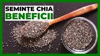 SEMINȚE DE CHIA 🌱 SEMINȚELE DE CHIA BENEFICII  semințe chia proprietăți pentru sănatate [upl. by Tindall]