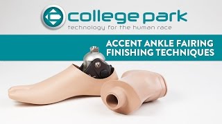 College Park Accent Ankle Fairing Finishing Techniques [upl. by Laurie]