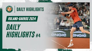 Daily Highlights 4  RolandGarros 2024 [upl. by Hamnet]