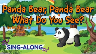 Panda Bear Panda Bear What do you see by Bill Martin JrEric Carle SING ALONG Story [upl. by Stranger291]