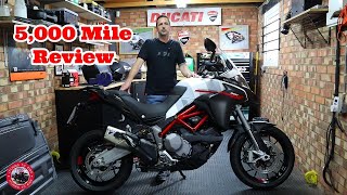 2020 Ducati Multistrada 950 S 5000 mile Review My likes dislikes and problems [upl. by Eadnus]