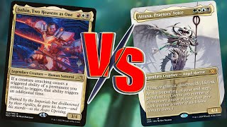 Atraxa VS Isshin 1v1 EDHCMDR gameplay [upl. by Aninnaig]