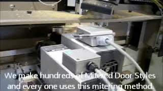 Manufacturing Mitered Cabinet Doors  How Theyre Made [upl. by Minardi]