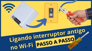 ATUALIZANDO interruptor colocando fio NEUTRO na PRÁTICA [upl. by Anoo]