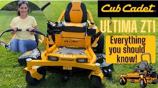 MUST WATCH Everything you Need to Know Cub Cadet ULTIMA ZT1 54quot ZERO TURN MOWER FULL REVIEW Demo [upl. by Mishaan]